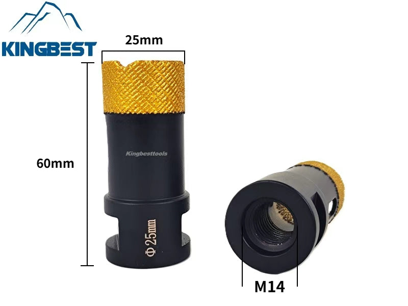 High segment Bits Brazed Diamond Bits Ordered Arrangement Drill Bit Hole Drilling Golden Segment