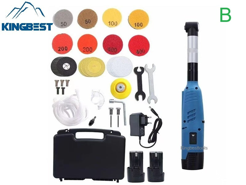 Electric Grinder Elbow Angle Grinder with Lithium Battery Right-angle Engraving Machine -Free Shipping