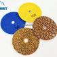 4"100mm Wet Diamond Polishing Pads Lotus-shaped Abrasive Pads