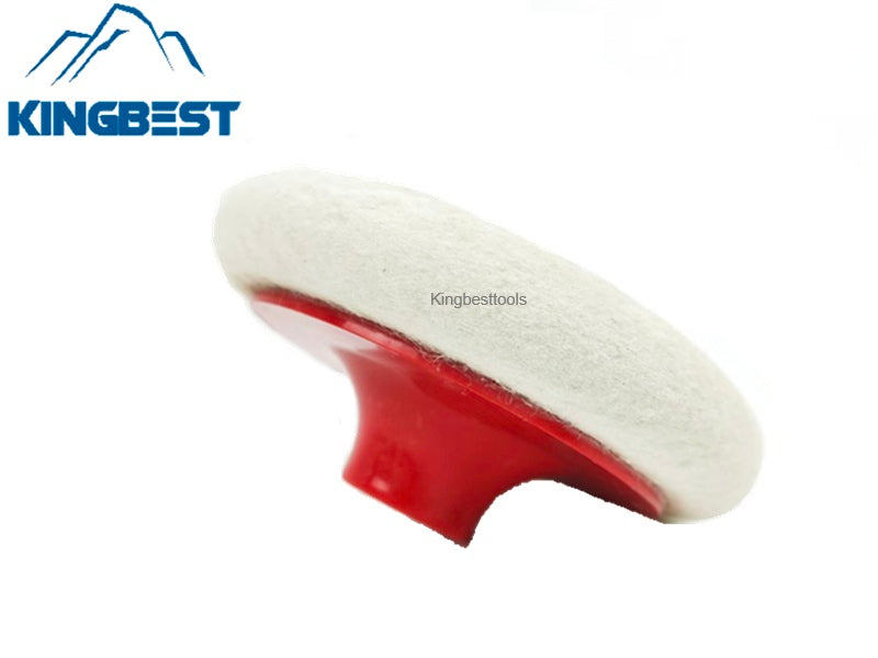 Round Wool Polishing Pads for Stone, Metal, Stainless Steel, Glass,M14