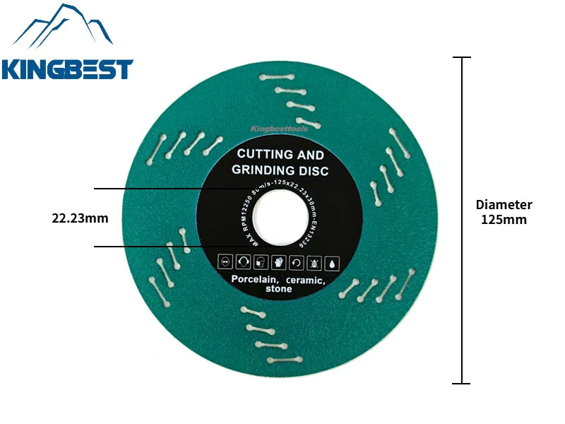 New ! Widen Blade Disc For Porcelain Cutting Grinding Disc for Sintered Stone Dekton Tiles