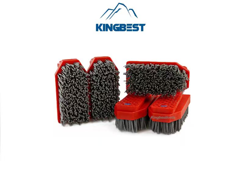 Fickert Antique Brush Stone Antique Fickert Brush for Granite Stone Marble Floor Cleaning Stone Brushes Stone Abrasive Tools