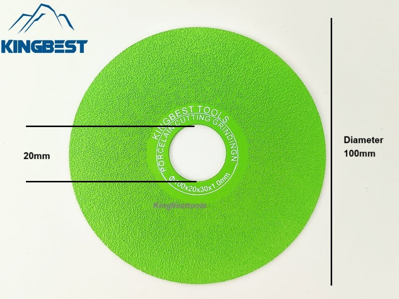 Widen Bladed Green Disc For Porcelain Sintered Stone Dekton Stone  100x20x1.0mm