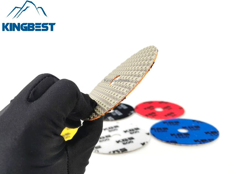 KGS Dry Polishing Pads Diamond Discs Stone Sandpaper Granite Marble Pads Marble Pads Quartzite Pads