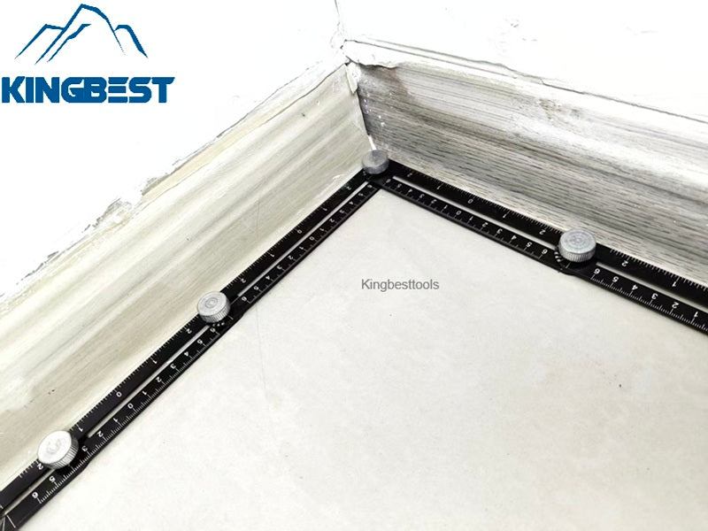 Universal Hole Positioner Locator with 12-Fold Ruler Irregular Shapes Tools Free Shipping