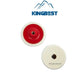Round Wool Polishing Pads for Stone, Metal, Stainless Steel, Glass,M14