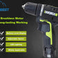 WORX 130X Cordless Screw Driver Drill Brushless Motor Drill Free Shipping Cost