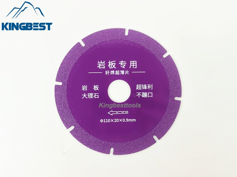 Purple Cutting Blade for Marble 100mm and 110mm