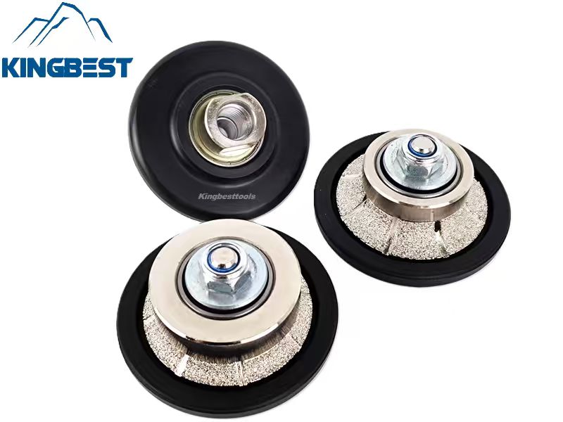 Diamond Hand Profile Router Bits Vacuum Brazed Wheel Granite
