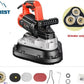 Promotion! 3-Head Floor Grinder Concrete Cement Floor Grinder Terrazzo Grinding polisher Six-Speed Dust-free Machine for Floor Renovation Grinder Free Shipping