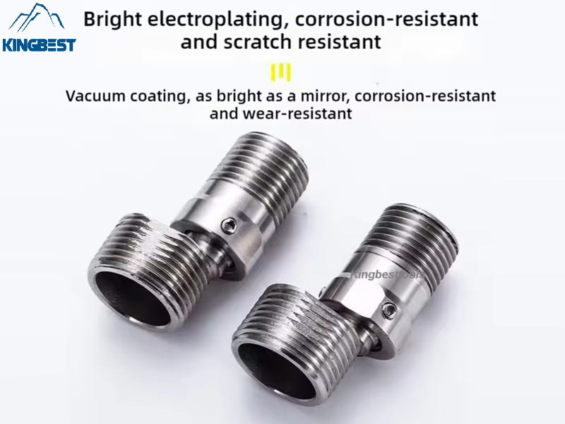 Promotion! Faucet Universal Curved Foot Multi-functional Rotation Telescopic Faucet Valve Interface Adapter Free shipping A01/A02