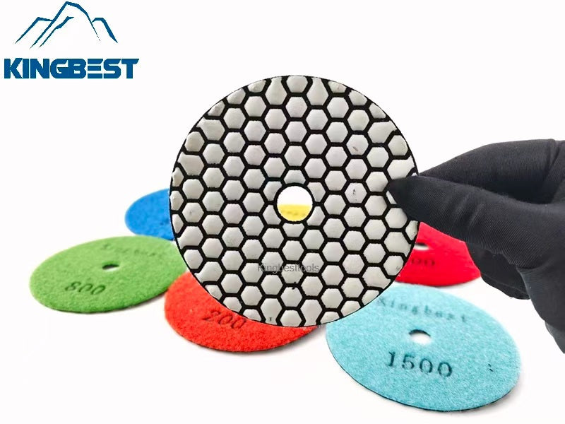 Dry Polishing Pads Granite Marble Pads Grit 50/100/200/400/800/1500/3000#