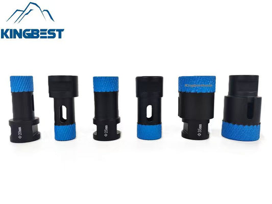 High segment Bits Brazed Diamond Bits Ordered Arrangement Drill Bit Hole Drilling Blue Segment