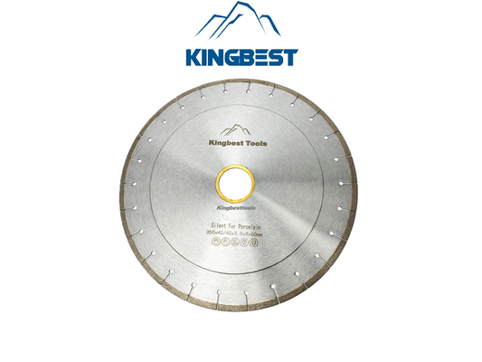 Diamond Big Saw Blades CNC Cutting Blades Stone Blades Standard and Silent Big Cutting Discs for Porcelain/Marble/Granite/Quartz 350mm
