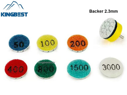 1 inch Wet Polishing Pads Grinding Discs For Jade Agate Marble Pads