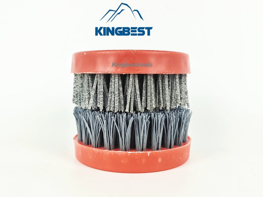 Round Antique Brush Stainless Steel Rope Grinding Brush