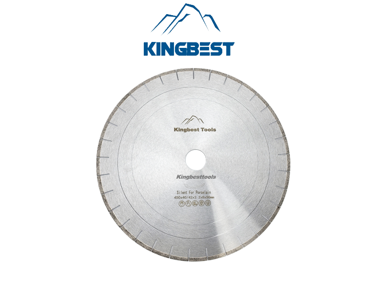 Ultra-thin Saw Blades For Porcelain Silent Cutting Blades for Sintered Stone Porcelain Dekton 17inch 450mm Thickness only 2.2mm