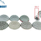 2inch Bowl Shape Wet Polishing Pads Curved Wet Polishing Pads Stone Crafts Mini Pads  7steps 50/100/200/400/800/1500/ 3000#