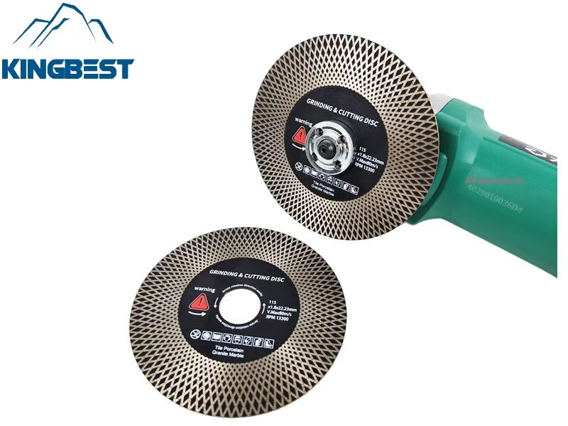 Double Sides Diamond Cutting Disc For Tile Marble Ceramic Cutting and Grinding Circular Saw Blades 115mm-125mm