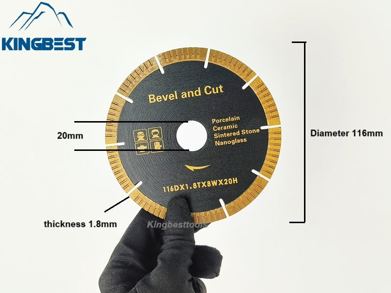 Good Choice For Cutting And Beveling Porcelain Sintered Stone  Ceramic Nanoglass Italian Porcelain Industrial Discs