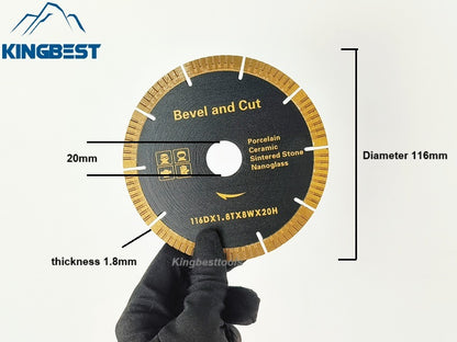 Porcelain Cutting Blade Discs for Angle Grinder Bevel Machine Mica Machine