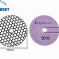 Dry Polishing Pads Granite Marble Pads Grit 50/100/200/400/800/1500/3000#