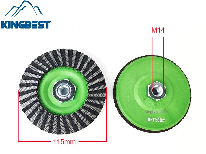 Diamond Flap Disc Diamond Electroplated Flap Grinding Wheel for Granite Marble Concrete Porcelain Tiles Ceramics