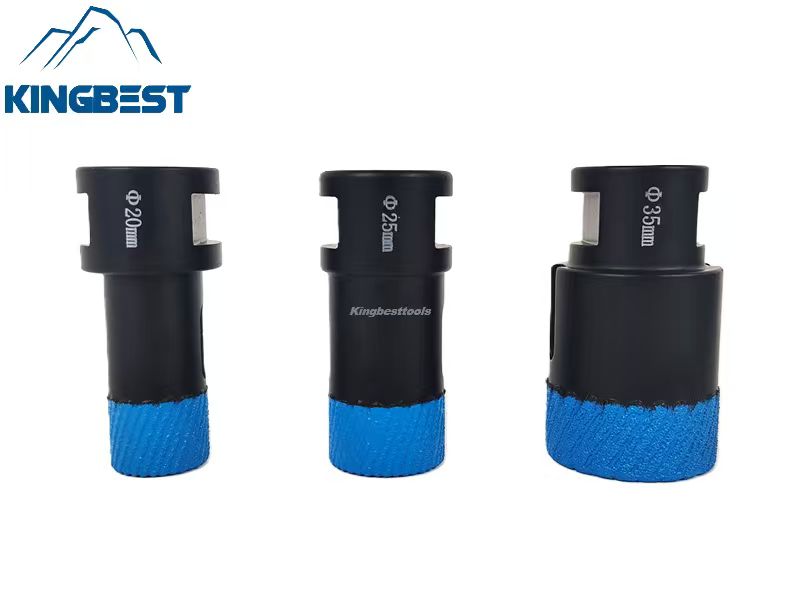 High segment Bits Brazed Diamond Bits Ordered Arrangement Drill Bit Hole Drilling Blue Segment