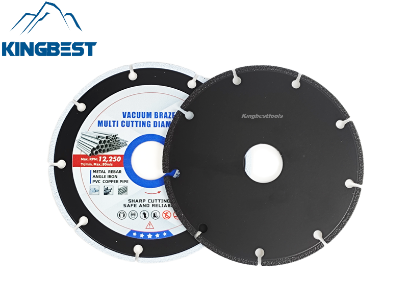 Vacuum Brazed Multi Diamond Cutting Discs Multi Cutting Diamond Discs Universal Discs