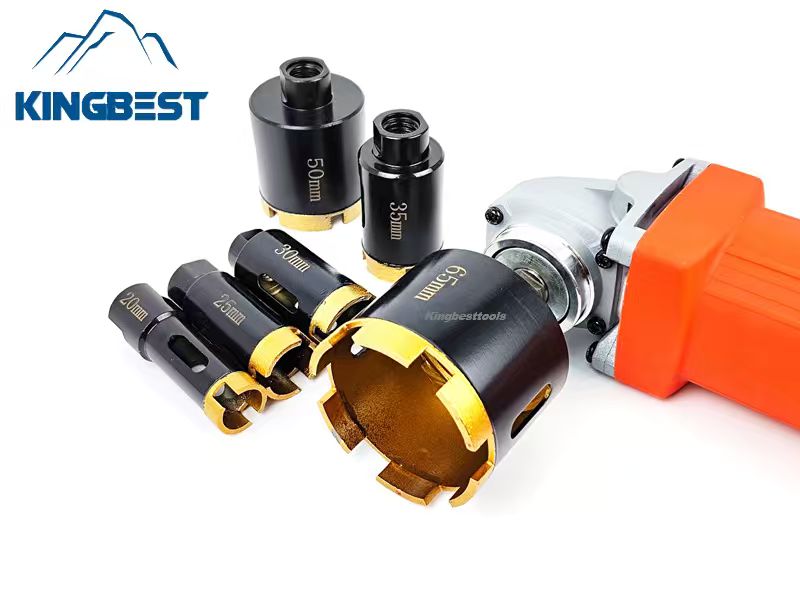 Sintered Diamond Drill Bits Granite Quartz Marble Diamond Bits For Angle Grinder M14