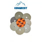 KGS Dry Polishing Pads Diamond Discs Stone Sandpaper Granite Marble Pads Marble Pads Quartzite Pads