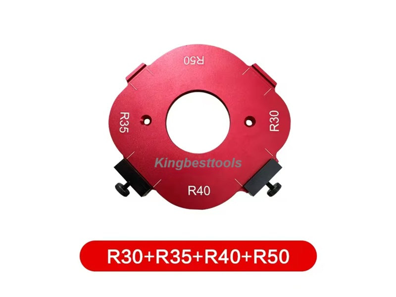 4 in 1 Woodworking Fillet Positioning Template  Contour Ruler Fillet Mold  R10-R50-Free Shipping