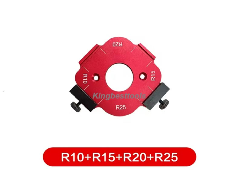 4 in 1 Woodworking Fillet Positioning Template  Contour Ruler Fillet Mold  R10-R50-Free Shipping