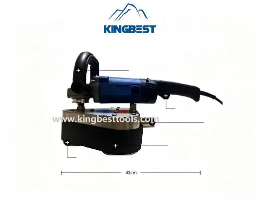Handheld Grinder with 3 Heads for Concrete Floor Free Shipping