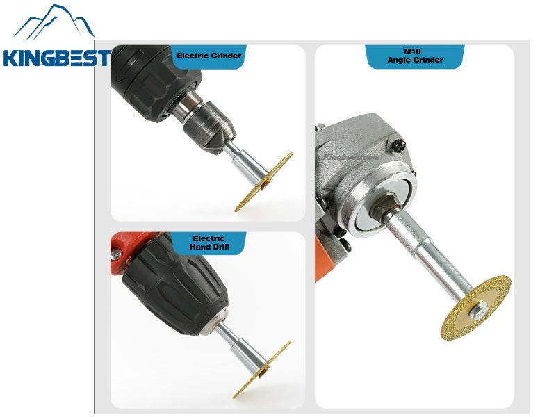 Golden Mini Cutting Blade Diameter 40mm (30pcs + 4rods = 1 pack) - Free Shipping