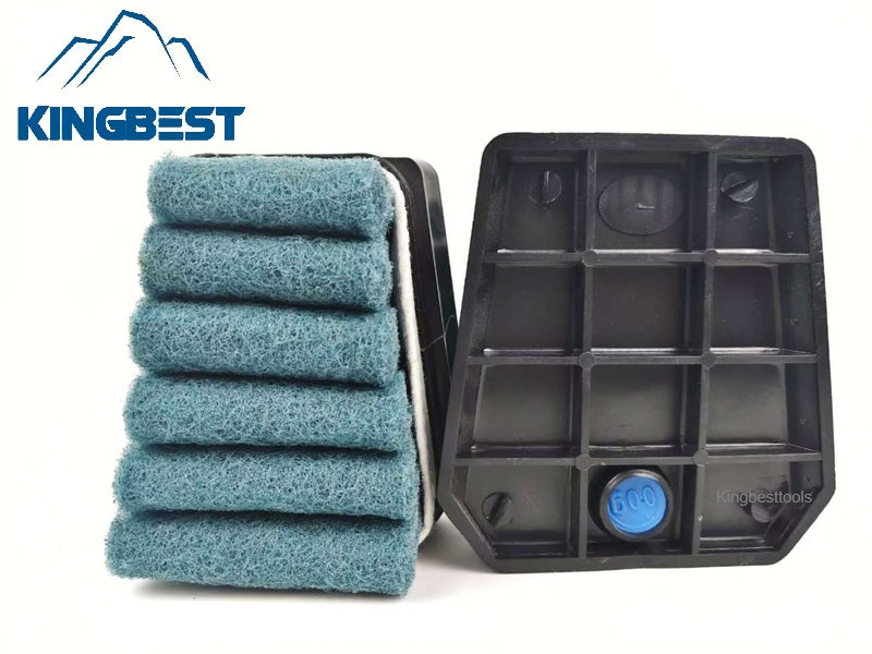 Frankfurt Sponge Brush Horseshoe-shaped Brush Polishing Brush Matte Surface Abrasive Fiber Brush