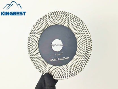 قرص قطع ماسي 116 لقطع وطحن البلاط والرخام والسيراميك، شفرات منشار دائري 115 مم-125 مم