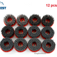 Round Antique Brush Stainless Steel Rope Grinding Brushes Renovation Brushes Stone Cleaning Tools