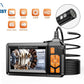 1080P HD Industrial Endoscope Borescope 4.3'' Screen 8mm Inspection Snake Camera for Pipe Engine-Free Shipping