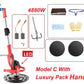 Electric Powerful Trowel Wall Floor Smoothing Machine Handle Cement Finishing Machine-Free Shipping
