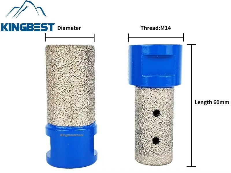 Diamond Bits for Grinding Deburring Repairing Grinding Wheels Edge Repairing Tools Thread  M14