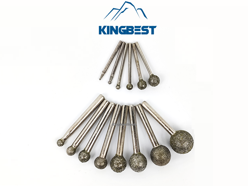 Ball Drill Bits Electroplated Bits  (1 Full Set a pack=14PCS) - Free Shipping