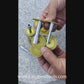 Golden Mini Cutting Blade Diameter 40mm (30pcs + 4rods = 1 pack) - Free Shipping