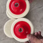 Round Wool Polishing Pads for Stone, Metal, Stainless Steel, Glass,M14