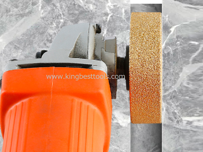 Diamond Polishing Wheels For Flat Edge and Grooves 40/45/50mm