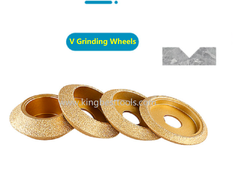 V grinding outlet wheel