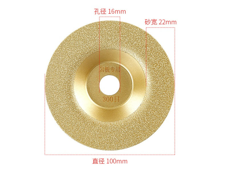 Micro Grit Cup Grinding Discs for Porcelain/Ceramic/Sintered Stone 100mm